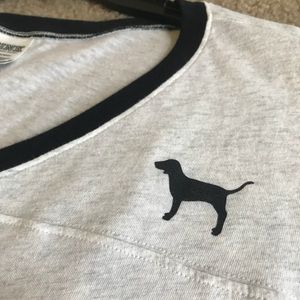 White Victoria Secret PINK tee shirt